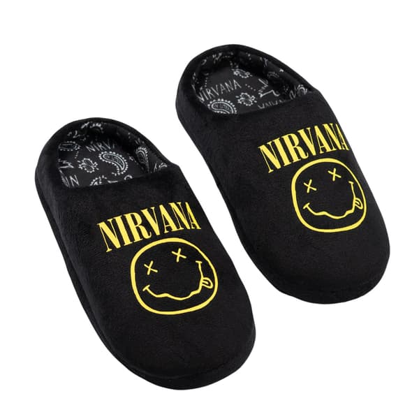 Nirvana Tofflor för barn med logotyp 3 UK Svart Black 3 UK