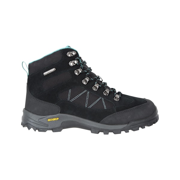 Mountain Warehouse Dam/Damer Storm Suede Vattentäta Vandringskängor Black 4 UK