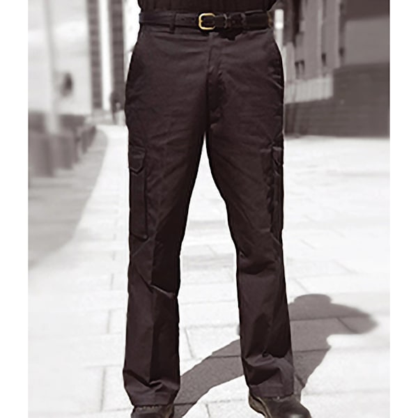 Warrior Herr Cargo Arbetskläder Byxor 48/R Svart Black 48/R