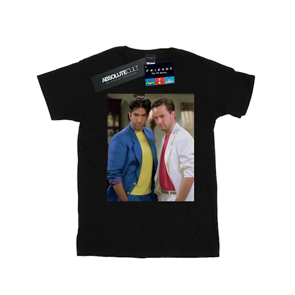 Friends Boys 80´s Ross And Chandler T-Shirt 9-11 År Svart Black 9-11 Years