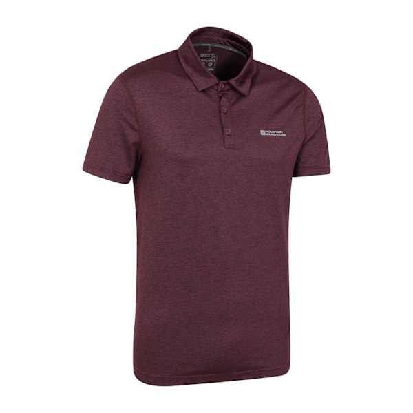 Mountain Warehouse Deuce IsoCool Poloskjorta XS Dusky Wine Dusky Wine XS