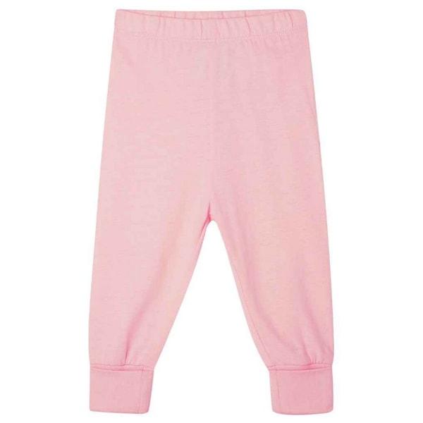 Babybugz Baby Axel Poppers Lång Pyjamas Set 6-12 Månader Powder Rosa Powder Pink 6-12 Months