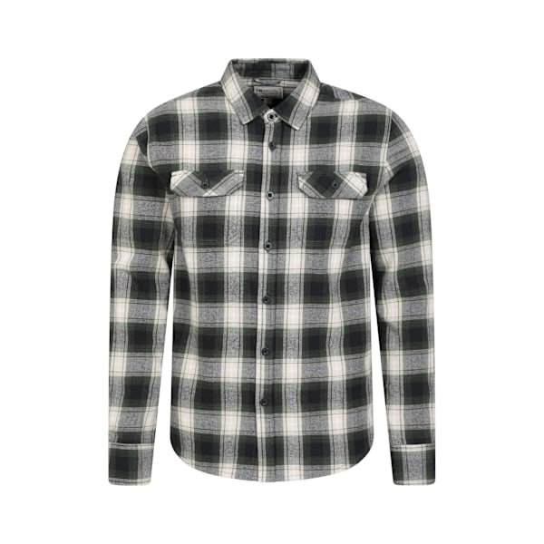 Mountain Warehouse Herr Trace Flanell Långärmad Skjorta 4XL Da Dark Green 4XL