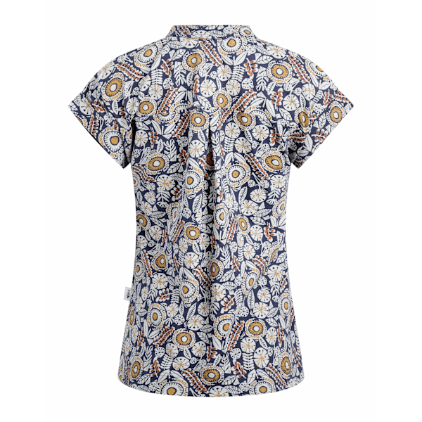 Weird Fish Dam/Dam Alia Tryckt Jerseytopp 14 UK Navy Navy 14 UK