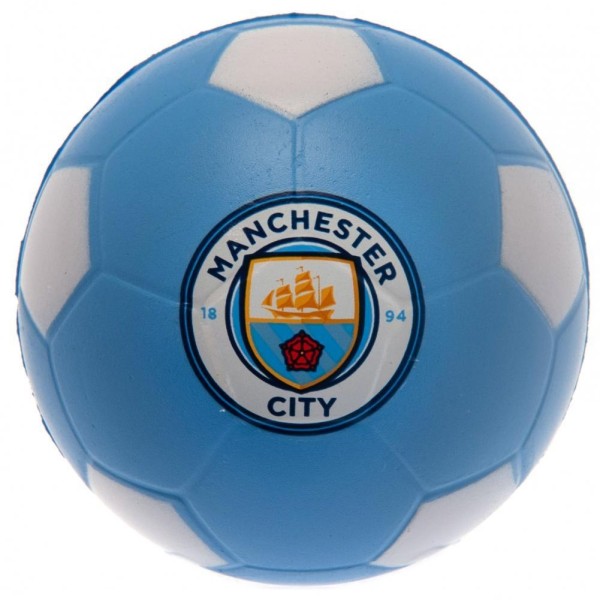 Manchester City FC Stressboll One Size Blå Blue One Size