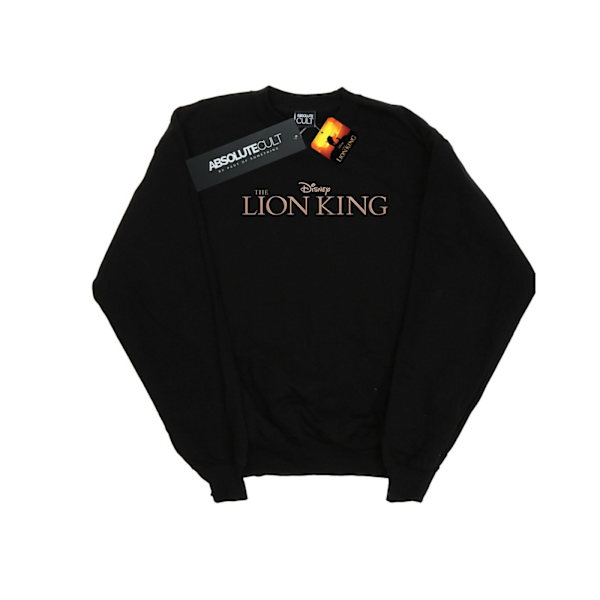 Disney Boys The Lion King Filmlogotyp Sweatshirt 7-8 År Svart Black 7-8 Years