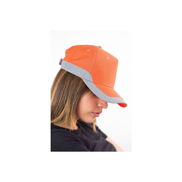 Atlantis Helpy 5 Panel Reflekterande Kepsen En Storlek Säkerhets Orange Safety Orange One Size