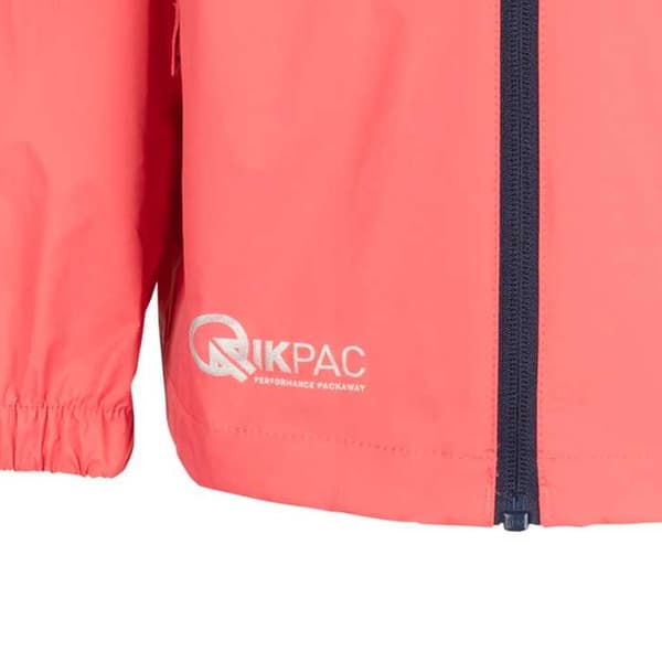 Trespass Barn/Kids Qikpac Packaway Jacka 9-10 År Persika Peach Blush 9-10 Years