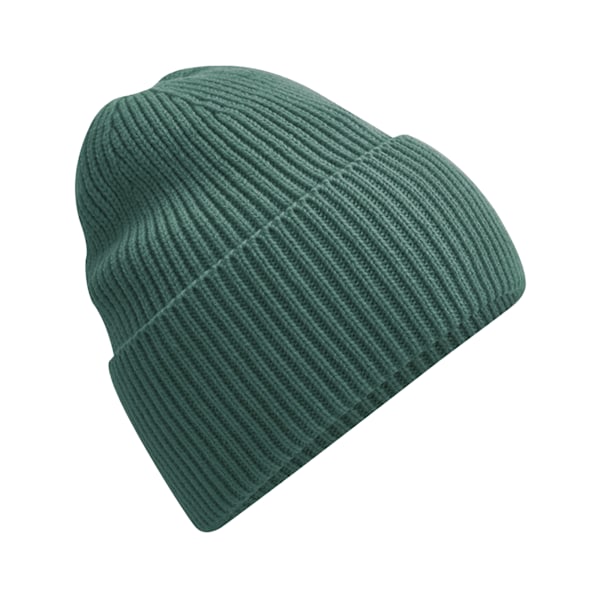 Beechfield Unisex Vuxen Cuffed Oversized Beanie One Size Marine Marine Green One Size