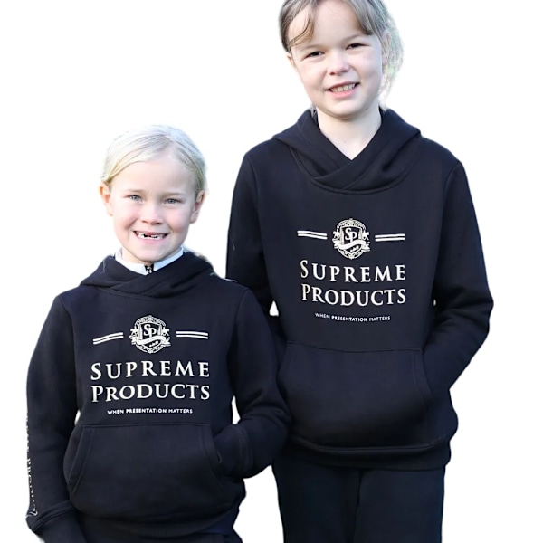 Supreme Products Barn/Barn Active Show Rider Hoodie 13-14 Black/Gold 13-14 Years