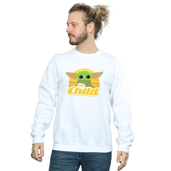 Star Wars The Mandalorian The Child Retro Sweatshirt 4XL W White 4XL