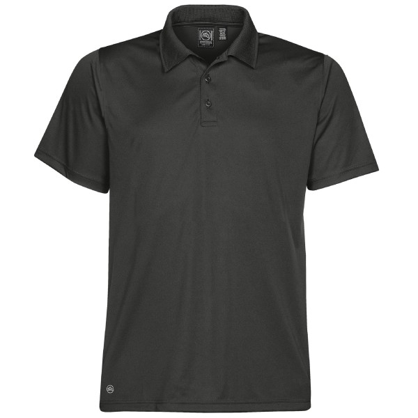 Stormtech Mens Eclipse H2X-Dry Pique Polo S Carbon Carbon S