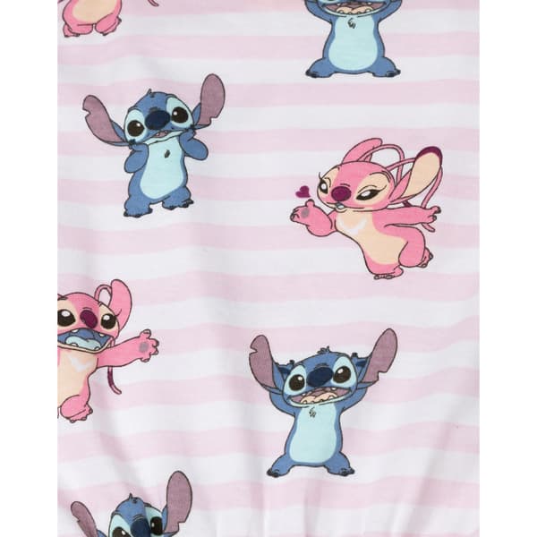 Lilo & Stitch Flickor Stitch & Angel Ärmlös Playsuit 7-8 år Pink 7-8 Years