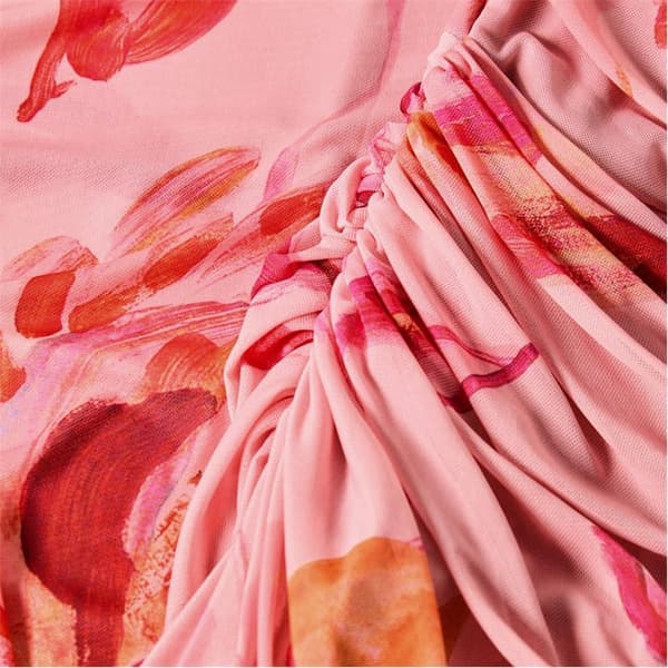 I Saw It First Dam Blommig Mesh Maxiklänning 14 UK Rosa Pink 14 UK
