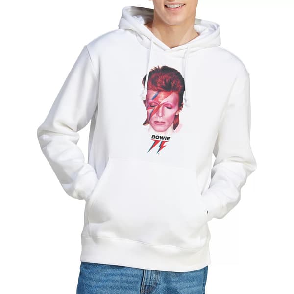 David Bowie Herr Aladdin Sane ´75 Hoodie L Vit White L
