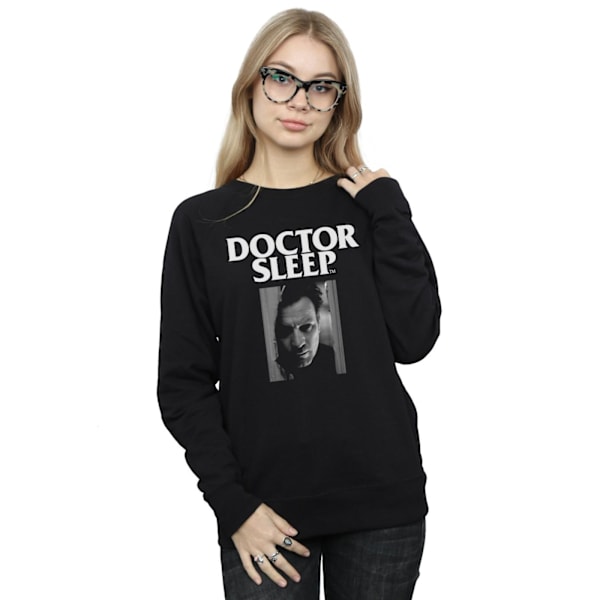 Doctor Sleep Dam/Kvinnors Dörrkarm Sweatshirt XL Svart Black XL