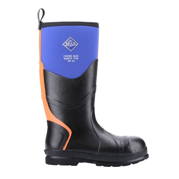 Muck Boots Unisex Vuxen Chore Max S5 Säkerhets Wellington 10 UK Blue/Orange 10 UK