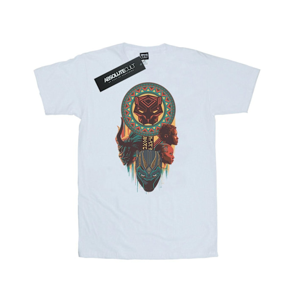 Marvel Herr Svart Panther Totem T-shirt L Vit White L