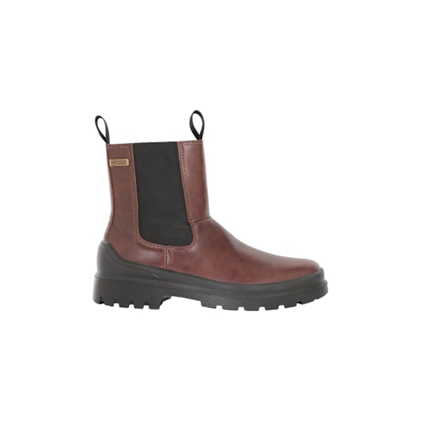 Hinter + Hobart Dam/Damklockor Clydebank Läder Chelsea Boots 5 Dark Brown 5 UK