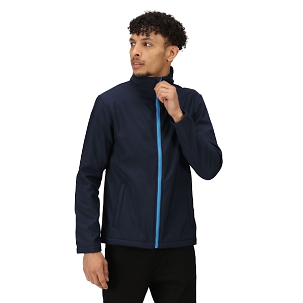 Regatta Standout Mens Ablaze Printable Softshell Jacka S Marinblå/ Navy/French Blue S