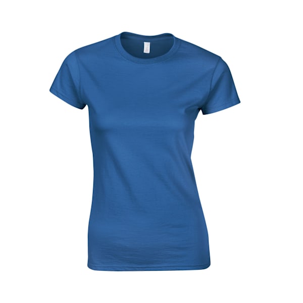 Gildan Dam/Kvinnor Softstyle Ringspun Bomull T-shirt M Royal Royal Blue M