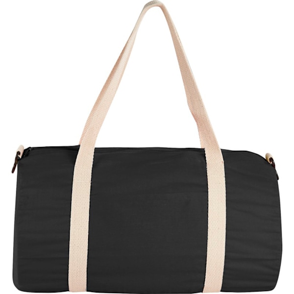 Bullet The Cotton Barrel Duffel 45 x 25 x 25cm Solid Black Solid Black 45 x 25 x 25cm