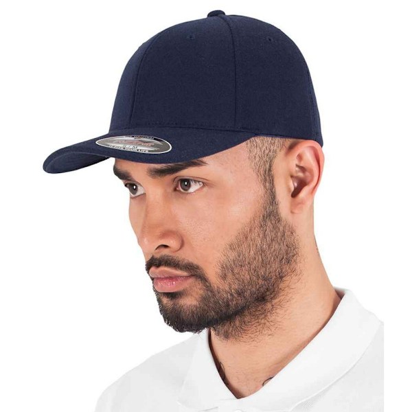 Flexfit Unisex Vuxen Dubbel Jersey Cap S-M Marinblå Navy S-M