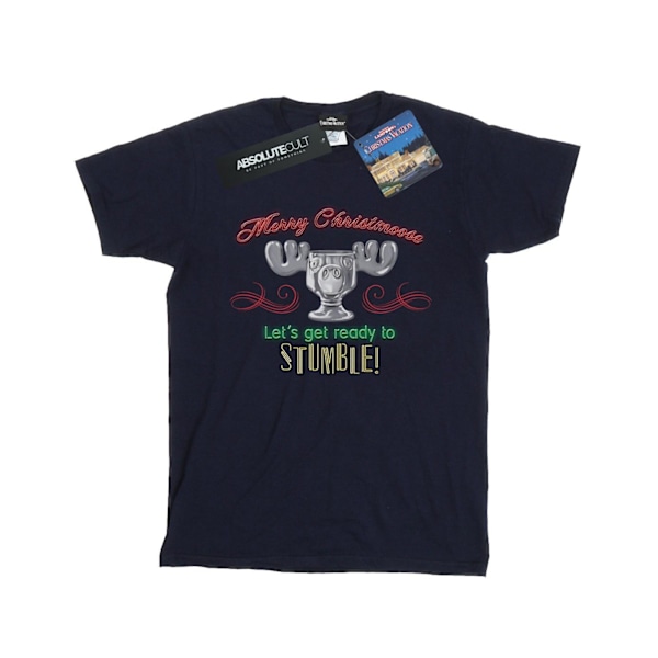 National Lampoon´s Christmas Vacation Dam/Damer Älg Huvud Navy Blue L