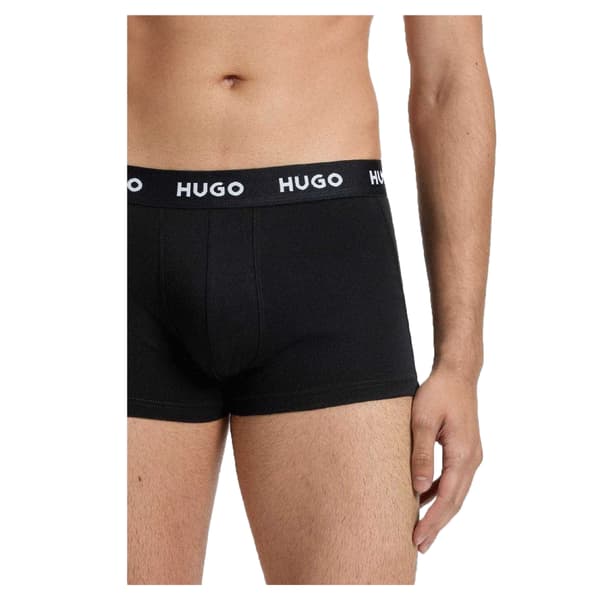 Hugo Herr Logo Boxershorts (3-pack) S Svart Black S