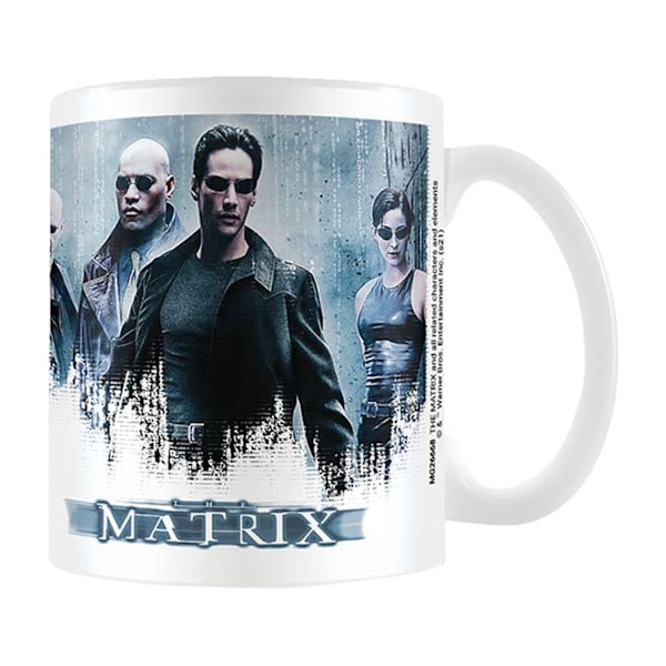 The Matrix Simulerade Verklighetsmugg En Storlek Vit White One Size