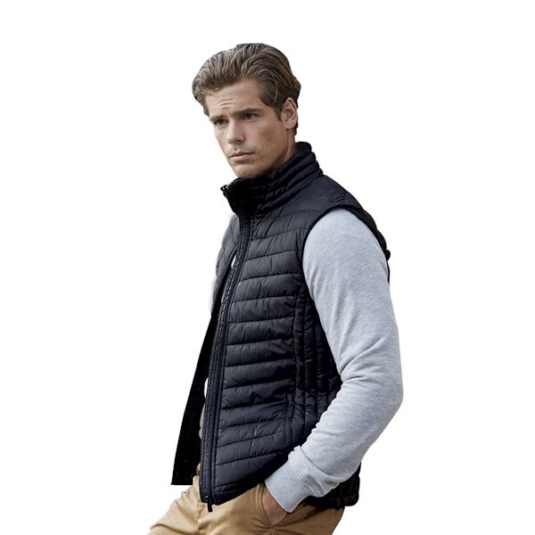 Tee Jays Herr Vadderad Zepelin Väst / Gilet 4XL Svart Black 4XL