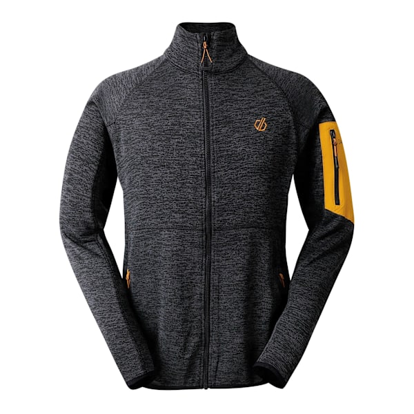 Dare 2B Torrek Fleece Top för män M Svart/Ökensol Black/Desert Sun M