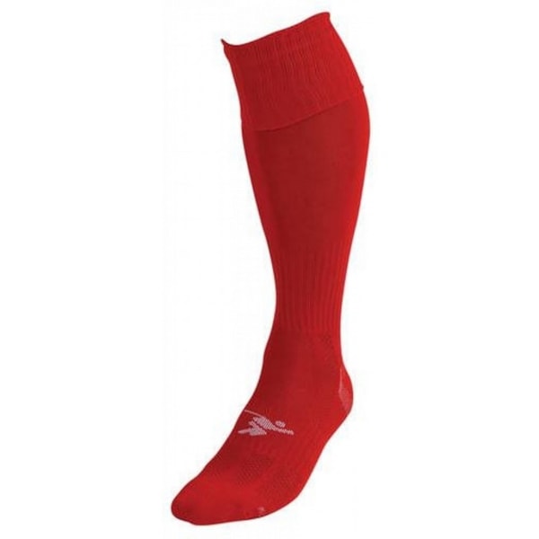 Precision Pro Plain Fotbollstrumpor för Barn/Barn 8 UK Barn-11 Red 8 UK Child-11 UK Child