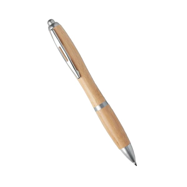 MidOcean Rio Bambu Kulspetspenna 14cm x 1,3cm Matt Silver Matt Silver 14cm x 1.3cm