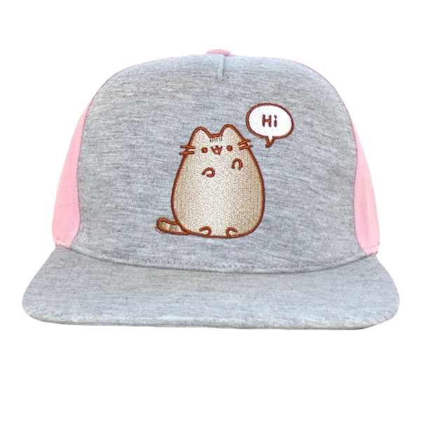 Pusheen Hi Snapback Cap One Size Grå Grey One Size