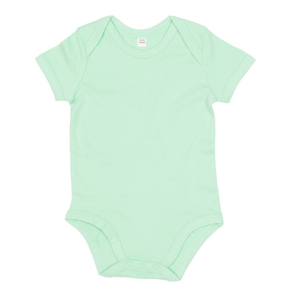 Babybugz Baby Unisex Bodysuit i bomull 0/3 månader Mint Mint 0/3 Months