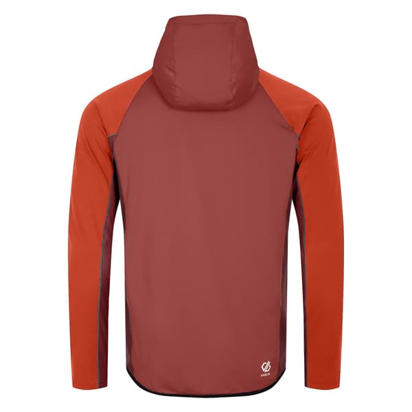 Dare 2B Assimlilate II Core Stretch Midlayer för män L Cinnamon/Sy Cinnamon/Syrah Red L