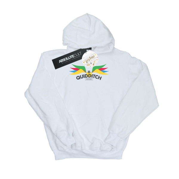 Harry Potter Herr Snitch Wings Pastell Hoodie XL Vit White XL