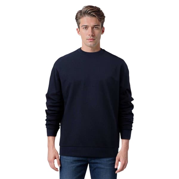 Lyle & Scott Herr Twill Crew Neck Sweatshirt S Marinblå Navy S