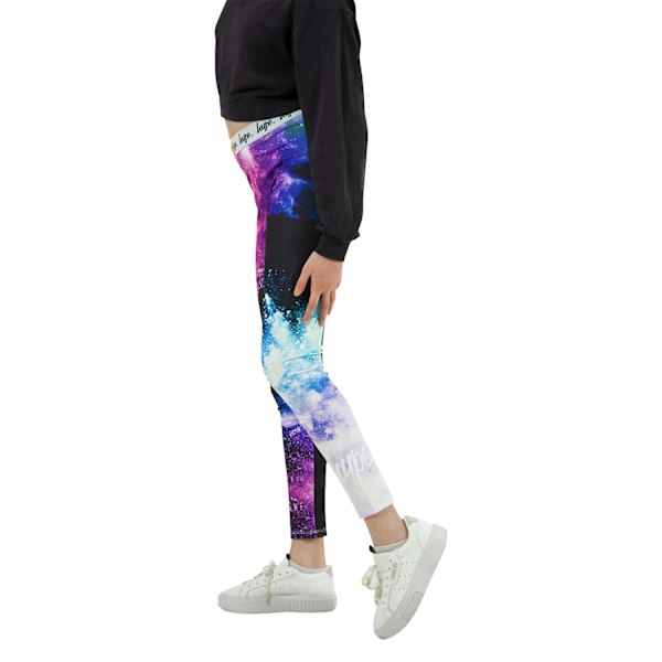 Hype Girls Chalk Dust Leggings 5-6 år Flerfärgad/Lila Multicoloured/Purple 5-6 Years