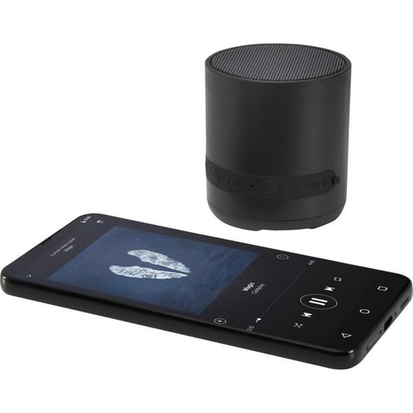 Floso Hunor Återvunnen Plast Trådlös Högtalare One Size Solid Bl Solid Black One Size