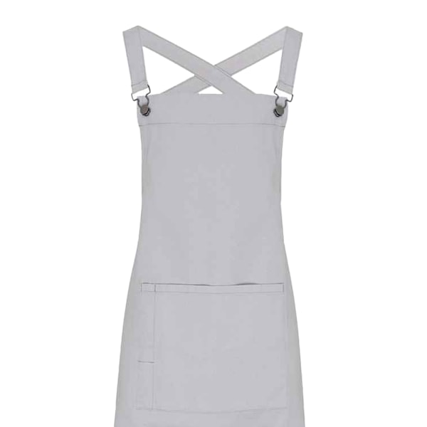 Premier Cross Back Barista Haklappsförkläde One Size Silver Silver One Size