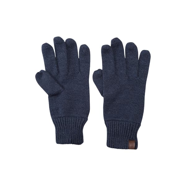 Mountain Warehouse Herr Compass Stickade Handskar One Size Marinblå Navy One Size