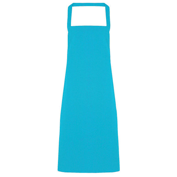 Premier Dam/Kvinnors Slim Förkläde (ingen ficka) / Arbetskläder (2-pack) Turquoise One Size