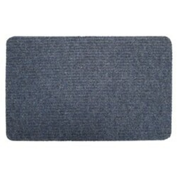 Groundsman Basic Ribbed Indoor Dörrmatta 40cm x 60cm Blå Blue 40cm x 60cm