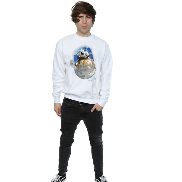 Star Wars The Last Jedi BB-8 Borstad Sweatshirt L Vit White L