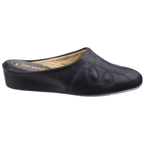 Cincasa Menorca Mahon Damtofflor / Damtofflor 39 EUR B Black 39 EUR