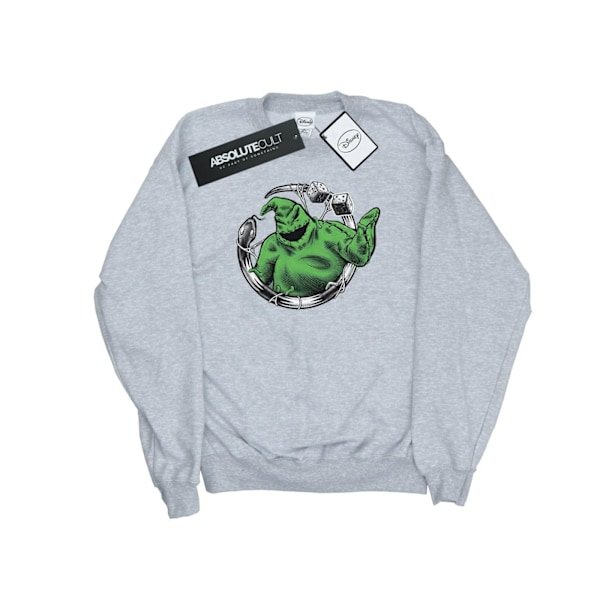Disney Herr Nightmare Before Christmas Roll The Dice Sweatshirt Sports Grey 3XL