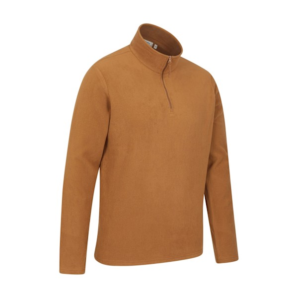 Mountain Warehouse Camber II Fleece Tröja med Halv Dragkedja Herr XXS Senapsgul Mustard XXS