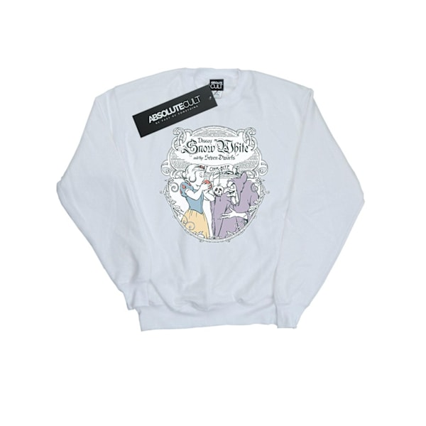 Disney Princess Girls Snövit Apple Bite Sweatshirt 9-11 År White 9-11 Years